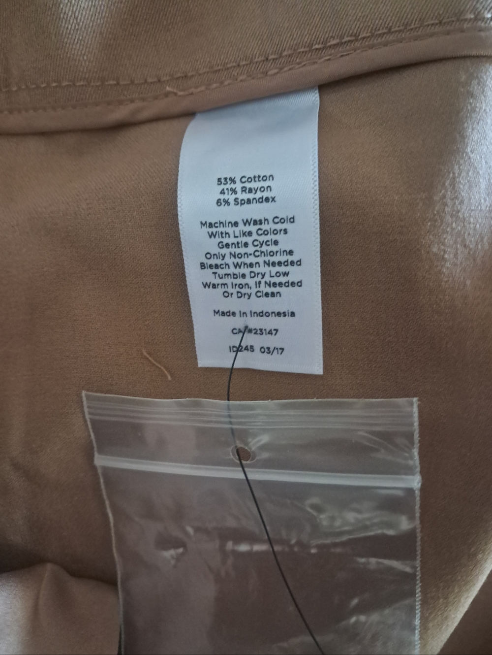 Talbots Women's Chinos - Brown - Picture 5 of 5